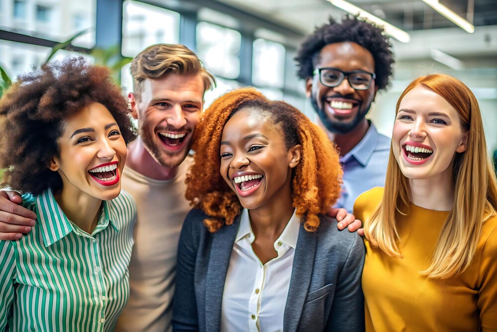 Equipe corporativa em reunião